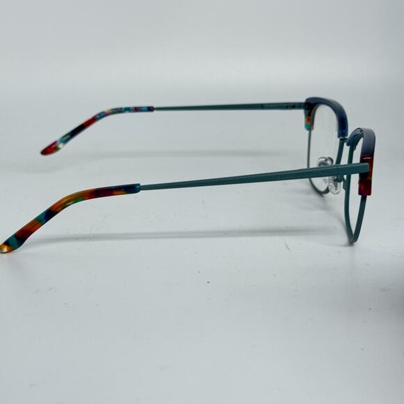BCBGMAXAZRIA AISLING Blue Teal Eyeglasses Frame 54-16-135mm H17617‎